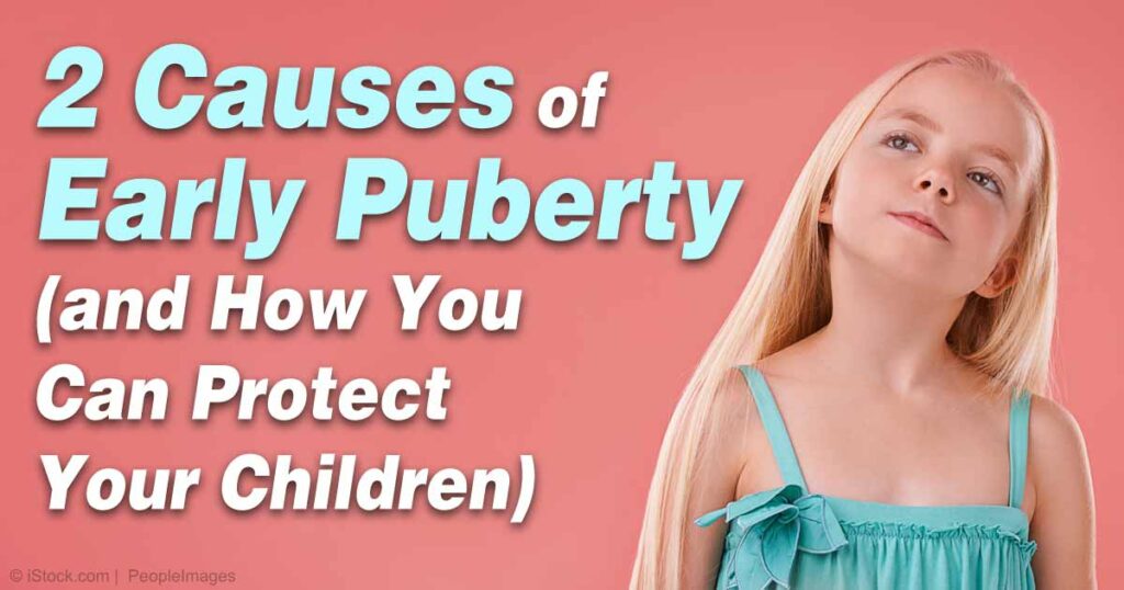 Puberty Before Age 10 A New Normal The Natural Health Nut News