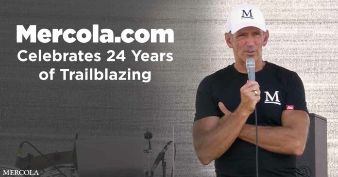 Mercola.com — 24 Years of Trailblazing