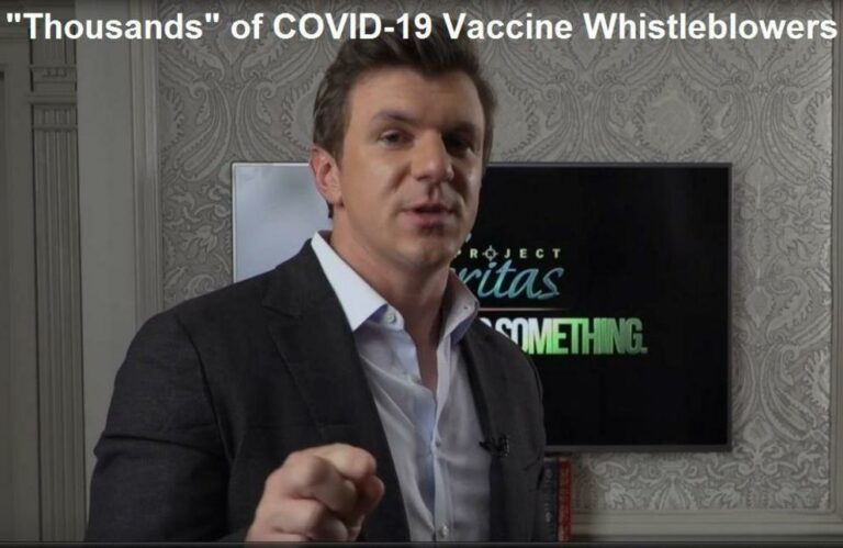 ‘Thousands’ of COVID-19 vaccine whistleblowers contacting Project Veritas wanting to tell their stories