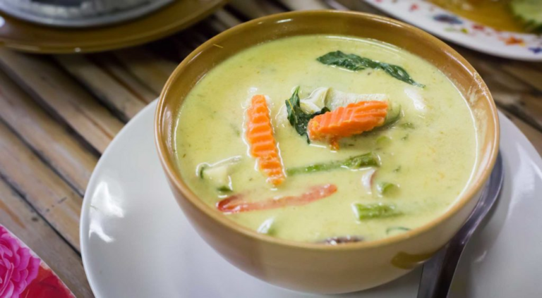 An herb-packed green curry recipe