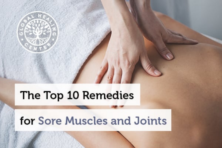 Top 10 remedies for sore muscles and joints