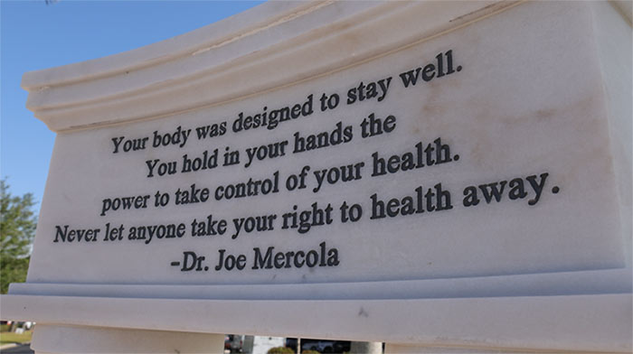 dr mercola quotes truth and freedom monument