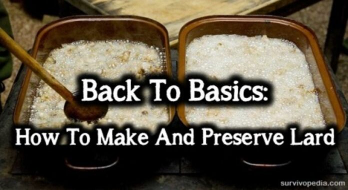 How to make and preserve lard