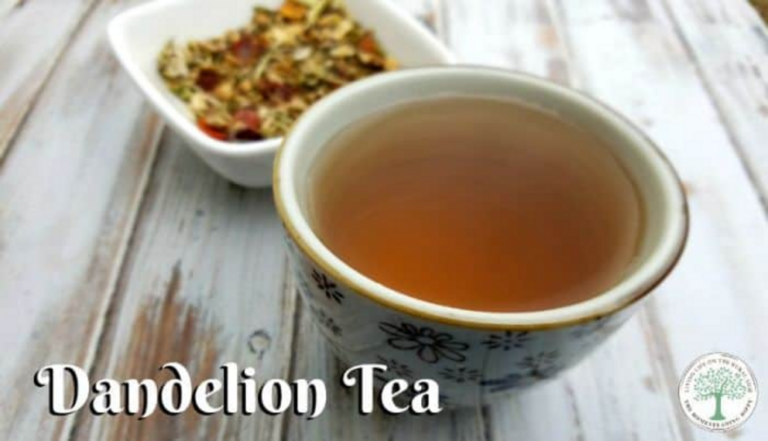 How to make dandelion tea from dandelion roots