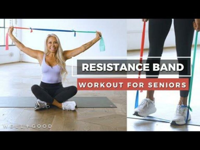 Boost posture, mobility and balance in just 14 minutes with this resistance band workout for seniors