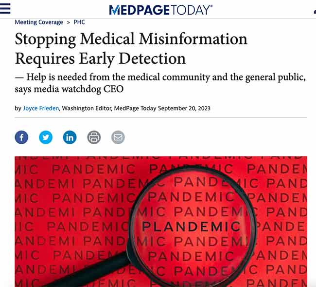 stopping medical misinformation