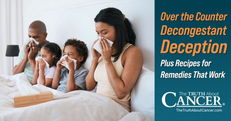 Over the counter decongestant deception plus recipes for remedies that work