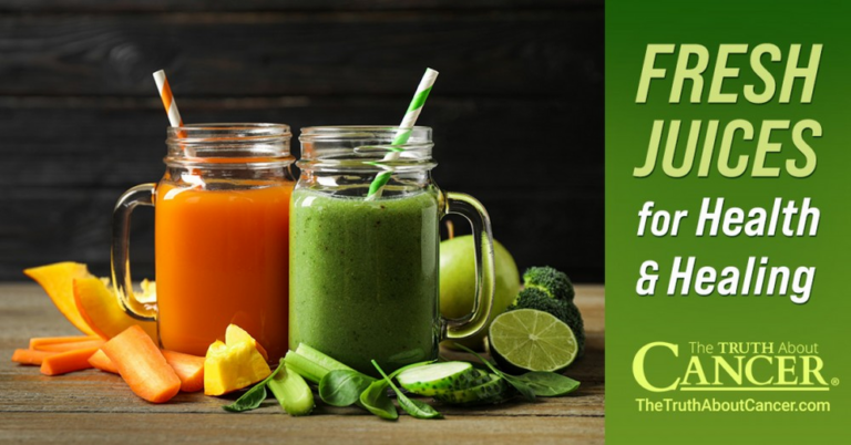 Fresh juices for health and healing