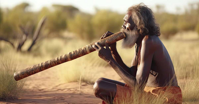 The Aboriginal didgeridoo was a tool for healing and peace