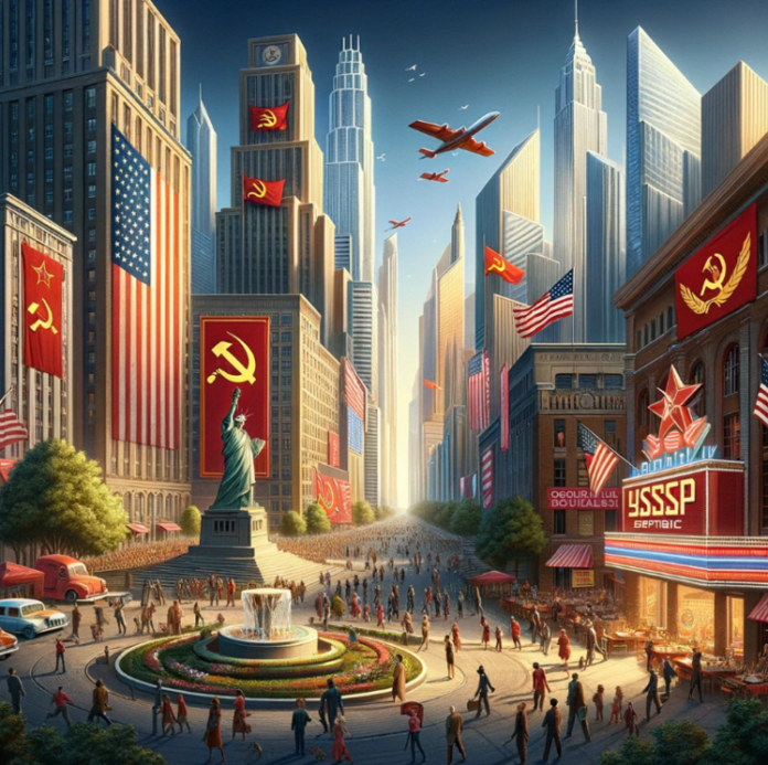 In the current Communist America, the old celebrated Soviet proletarians are now...