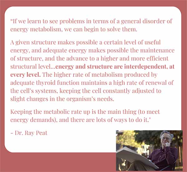 dr ray peat quote