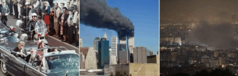 The Israeli Strike on Iran, the JFK Assassination, and the 9/11 Attacks